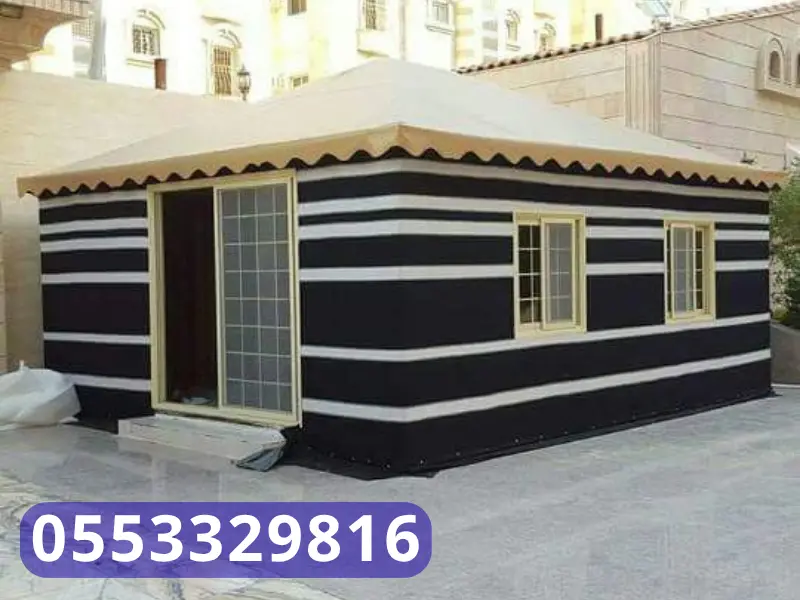 تركيب خيام الخبر وبيت شعر الخبر خطوة بخطوة