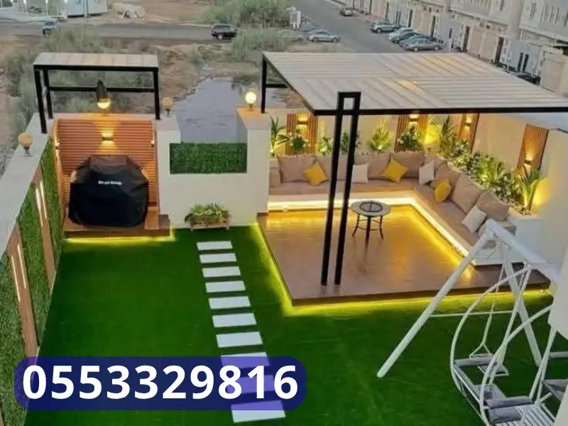 مظلات حدائق الدمام